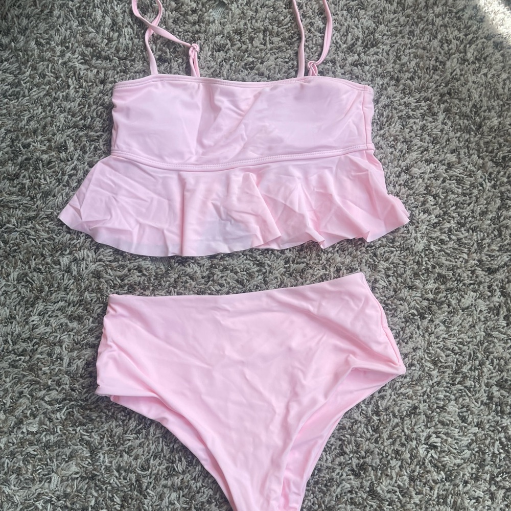Aerie Light Pink Swimwear